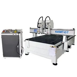 1325 double heads acrylic wood mdf working 3D advertising engraving CNC Router for relief