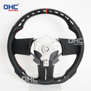 Volante de Fibra de Carbono con Hidroinmersión para <span class=keywords><strong>Ford</strong></span> <span class=keywords><strong>Mustang</strong></span> Volante 2010-2014 V6/<span class=keywords><strong>GT</strong></span>/<span class=keywords><strong>Shelby</strong></span> GT500 en Almacén de EE. UU. - Product Image 5