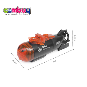 غواصة صغيرة تعمل بالتحكم عن بعد مع إضاءة كهربائية وسرعة عالية - Product Image 6