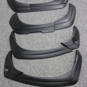 KQD Brand Wholesale 4x4 Car Accessories ABS <b>Plastic</b> Black <b>Wheel</b> Arch Fender Flare for MITSUBISHI Pajero Sport 2016-on - Product Image 3