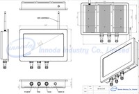 Tablette Pc industrielle d'extérieur, 10.1 pouces, en acier inoxydable, de haute qualité, étanche Ip65, pour éclairage extérieur