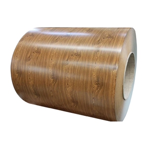 컬러 도장 금속 지붕판 롤 페인트 아연도금 0.6mm <span class=keywords><strong>PPGI</strong></span> PPGL PVC 라미네이트 시트 금속 지붕 롤 코일 - Product Image 2