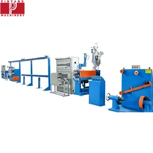 Máquina extrusora de fabricación de aislamiento de alambre de cobre de Cable Flexible eléctrico de PVC de automatización Dongguan Pinyang