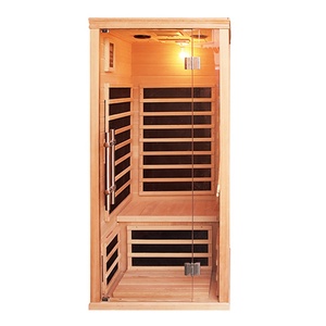 Cabine de douche vapeur électrique moderne en acrylique prête à l'emploi avec ioniseur d'oxygène, pour 1-2 personnes, anti-UV, écologique, usage commercial, anti-rides - Product Image 1