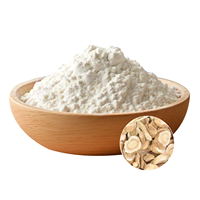 Polvo de extracto de hierbas Pure Astragaloside IV 98% de raíz de astrágalo empaquetado en un recipiente de vidrio de tambor para uso nutracéutico
