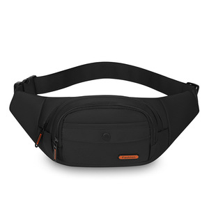 Bolsa de cintura unisex para teléfono móvil, cierre de cordón de nailon, multifunción, gran capacidad, impermeable, resistente al desgaste, para obra de construcción - Product Image 1