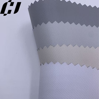 Vente en gros directe usine – Tissu occultant intégré moderne 100 % occultant, jacquard uni horizontal, pour stores romains, en fibre de verre, imperméable