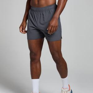 Short de sport Oem pour homme avec poches Ceinture élastique Séchage rapide Entrejambe extérieur Short de gymnastique sans doublure avec doublure de compression - Product Image 2