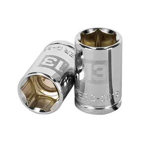 Truper 6 Unidades De Dado De 13 mm Con 6 Puntas Cuadro 3/8 'Caja De Herramientas De Socket 6 Puntas 6 Unidades Dado De 13 mm - Product Image 1