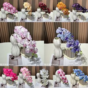 Orquídea Phalaenopsis 3D de 90 cm para Decoración de Bodas, Flor Artificial Secret Garden - Product Image 5