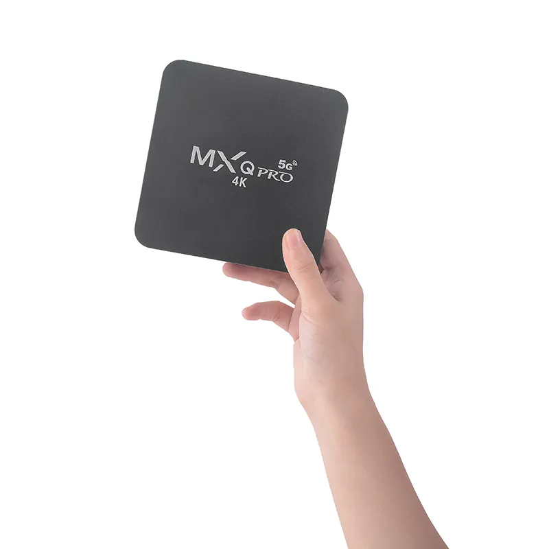 Hd Media Player Android 10.0 Tv Box mx q pro Allwinner H313 1g 8g Wireless OEM 2.4/5G dual band Wifi set-top box