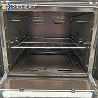 Cuisinière à gaz commerciale avec four, autoportante, en acier inoxydable, pour restaurant, cuisinière à gaz de luxe pour hôtel, combinaison de brûleurs de cuisine