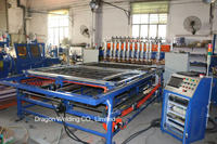 Machine de soudage automatique de treillis métallique en acier CNC