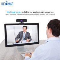 Cámara Web USB Full HD 1080P 30FPS con Enfoque Automático, Sensor CMOS, Micrófono Integrado, USB2.0 de Alta Velocidad para Videoconferencias, 1 Año de Garantía