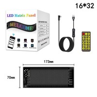 Écran flexible de voiture led vente à chaud transfrontalière application sans fil affichage flexible fenêtre arrière de voiture affichage led flexible