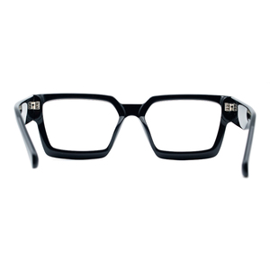 Finione Rétro Carré Épaisseur Acétate Lunettes Montures Pur Acétate Optique Lunettes Cadres Pour Hommes Pour Femmes - Product Image 6