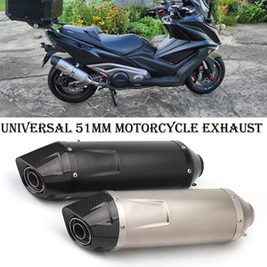CHmotor Silencieux universel pour moto en fibre de carbone avec <span class=keywords><strong>DB</strong></span> <span class=keywords><strong>Killer</strong></span> pour Z900 CBR500R KTM390 RC390 R6 R1 Moto tout-terrain - Product Image 6