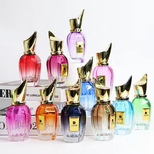 Factory sale glass perfume bottles 50 ml luxury perfume bottle for perfume and diffuser packing