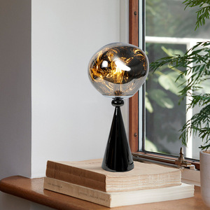Lámpara <span class=keywords><strong>de</strong></span> <span class=keywords><strong>Pie</strong></span> Tom Dixon Lava, Lámpara LED <span class=keywords><strong>de</strong></span> Hierro con Altura Ajustable, Diseño Minimalista para Sala <span class=keywords><strong>de</strong></span> Estar, Sofá y Estudio - Product Image 4