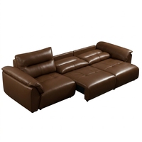 Bestseller Leder Elektrisches Konvertierbares Sofa-Bett Multifunktionale Lounge-Couch in Verschiedenen Farben Wohnmöbel Großbestellung Lieferung
