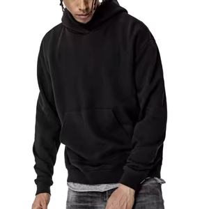 Sudadera con Capucha para Hombre, Diseño Nuevo, Color Liso, con Logotipo Personalizado, Bolsillos, Estilo Urbano, Alta Calidad - Product Image 3