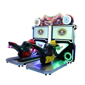 Consola de Juegos de Entretenimiento con Simulador de Carreras de Motos Arcade para Dos Jugadores, Operada con Monedas - Product Image 2