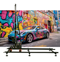 Máquina de Impresión de Murales de Pared con Impresora de Inyección de Tinta 5D de Alta Definición para Limpieza Automática y Pintura Directa de Papel Tapiz