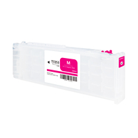 Cartouche d'encre vide rechargeable avec 600 ml d'encre textile CMYK WH pour imprimante Epson SureColor F2000 F2100 F2180