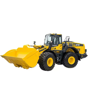 Chargeur de WA470-8 d'occasion KOMATSU d'occasion d'origine Chargeur sur pneus à vendre à bas prix de bonnes performances - Product Image 1