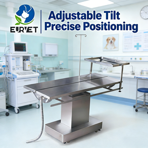 Table d'opération électrique pour animaux EUR VET, table de dissection vétérinaire, table de chirurgie vétérinaire - Product Image 1