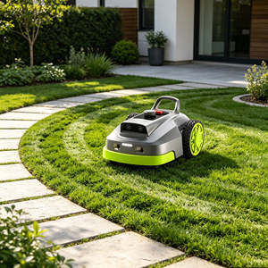 Tondeuse à gazon robotisée entièrement automatique, robot de jardin intelligent, supportant la tonte automatique, l'évitement des obstacles, la recharge automatique, propulsion L1600 Se - Product Image 6