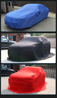Housse de voiture imperméable et anti-UV de style sportif pour garage, carport, exposition automobile en extérieur, protection universelle