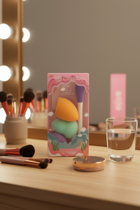 Set di spugne per trucco Grenobil, 4 pezzi, strumenti di bellezza lavabili senza lattice - Product Image 2