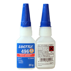 496 Instant Adhesive, General Purpose, <b>Strong</b>, Fast-Drying Adhesive for Bonding Metals, Stainless Steel, Aluminum Alloys, - Product Image 1