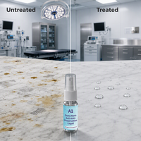 Produit de protection céramique nano-micro-silice invisible de qualité industrielle, formule modifiée, anti-taches pour pierre, marque A1