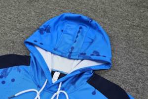 Chándal de Entrenamiento con Cremallera Completa y Estampado en Relieve para Otoño e Invierno, Sudadera de Manga Larga, Ropa de Fútbol 25/26, Sudadera con Capucha, Uniforme de Clubes Europeos - Product Image 5