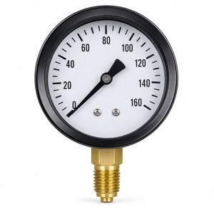 Manometer 10 Bar Metallgehäuse Zentralgewinde Ref 440077 - Product Image 1