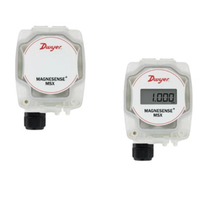 Transmetteur de pression différentielle Dwyer Magnesense Msx sans affichage, modèle Msx S12 Pa S13 Pa S20 Pa - Product Image 1