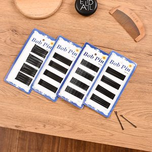 Pinzas para el cabello negras con forma de U para uso diario, accesorios invisibles para el cabello de alta calidad - Product Image 1