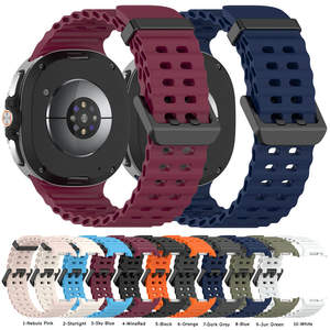 Cinturino sportivo in Silicone traspirante per Samsung Galaxy Watch 8 cinturino 40mm 44mm braccialetto per Galaxy Watch 8 classico 46mm - Product Image 2