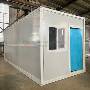 Vente chaude, usine, <span class=keywords><strong>Maison</strong></span> pliable de 20 pieds à bas <span class=keywords><strong>prix</strong></span>, <span class=keywords><strong>Maison</strong></span> modulaire de luxe, Bureau, <span class=keywords><strong>Maison</strong></span> préfabriquée, <span class=keywords><strong>Maison</strong></span> en conteneur pliable - Product Image 1