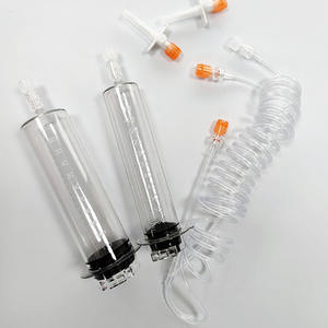 กระบอกฉีดยา <span class=keywords><strong>CT</strong></span> ปลอดเชื้อแบบใช้แล้วทิ้ง,เข็มฉีดยา Angiographic ความดันสูง - Product Image 2