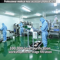 Tuyau en silicone de qualité médicale personnalisé |   ISO13485, Production Aseptique, Taille/Longueur/Connecteur Multi-Lumens Personnalisés pour Dispositifs Médicaux