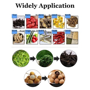 Commerciale erba disidratatore vassoio asciugatrice snack di frutta <span class=keywords><strong>albicocca</strong></span> noce date macchina di essiccazione a raggi infrarossi - Product Image 6