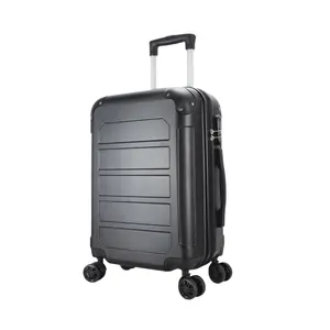 طقم حقائب سفر حقائب كابينة سفر ABS حقائب سفر سهلة الحمل مزودة بـ 4 عجلات دوارة 360 درجة
