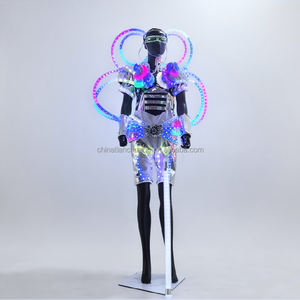 ملابس أداء رقص الكبار في الصين ، ملابس بأجنحة فلورسنت منخفضة السعر ، ملابس رقص بأجنحة مضيئة للكبار ، ملابس رقص مجنحة - Product Image 1