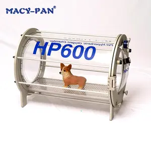 Bao bang dur type animal vétérinaire HP600 macy-pan chambre hyperbare oxygénothérapie pour chiens coût pour animaux de compagnie