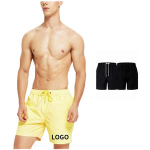 Pantalones Cortos Deportivos para Hombre, Casuales, por Encima de la Rodilla, Transpirables, de Secado Rápido, Ecológicos, con Cordón Ajustable, Bolsillos Laterales, Doble Capa de Malla - Product Image 1