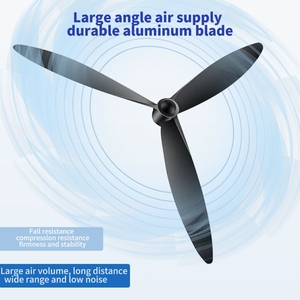 Ventilador Industrial de Pared de 29 Pulgadas con Rejilla Metálica Autoblocante, Oscilante, para Uso Comercial en Exteriores - Product Image 5