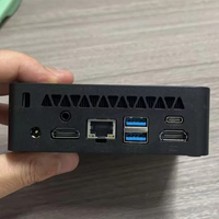 Mini PC U5 Intel I5 4250 con Wifi, Miniordenador de Escritorio Sin Ventilador, Intel Linux, Windows 11 Business
